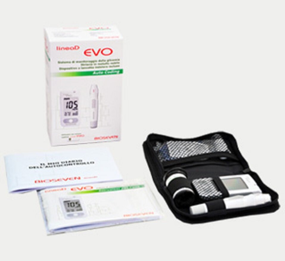 Linea D Evo Glucometro Kit-2