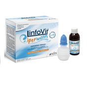 Linfovir Iperwash Soluzione Salina Ipertonica Tamponata 8 flaconi + 1 erogatore-1