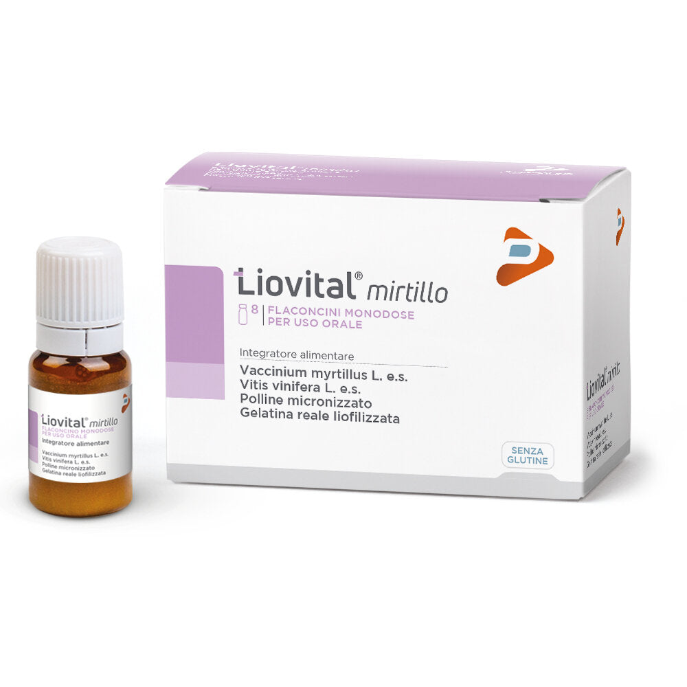 Liovital Mirtillo utile per la microcircolazione 8 flaconcini da 10ml-2