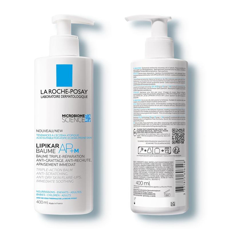 La Roche Posay Lipikar Crema Corpo Balsamo Riparatore Tripla Azione 400ml-9