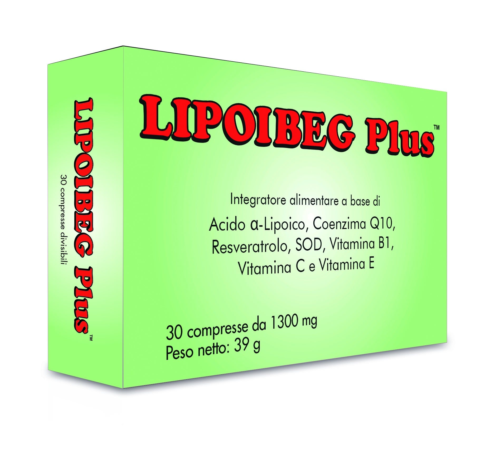 Lipoiberg Plus 30 Compresse 1300mg-1