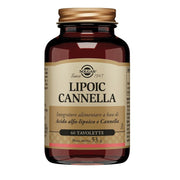 Solgar Lipoic Cannella integratore alimentare 60 tavolette-1
