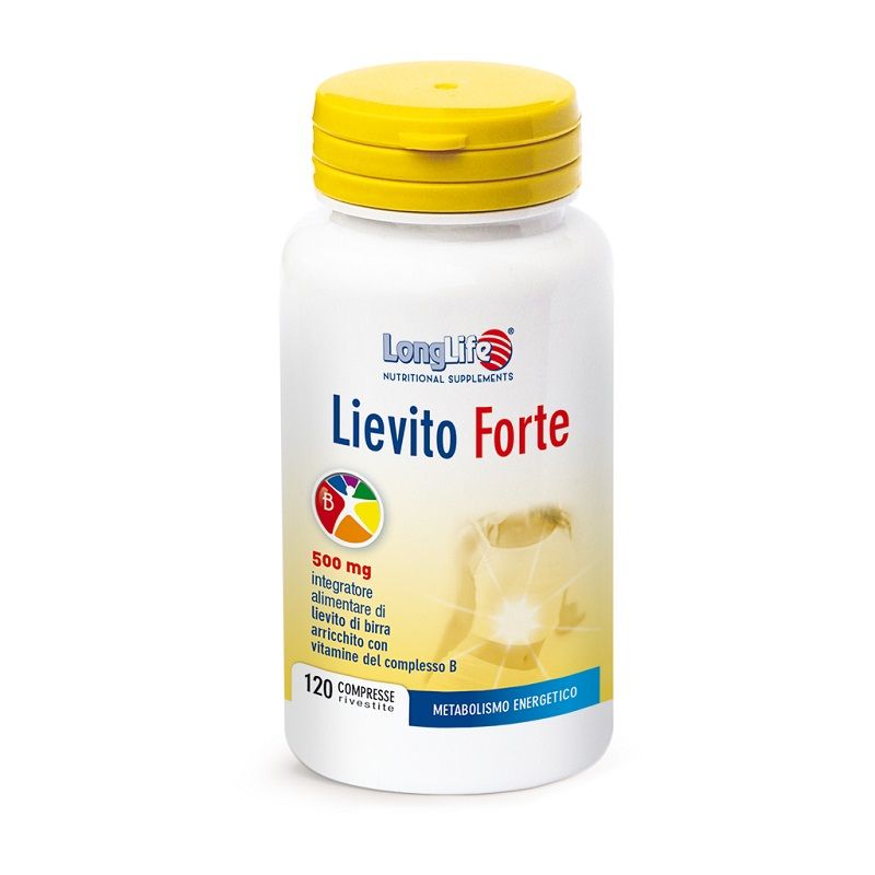 Longlife Lievito Forte riduce stanchezza e affaticamento 120 compresse-1