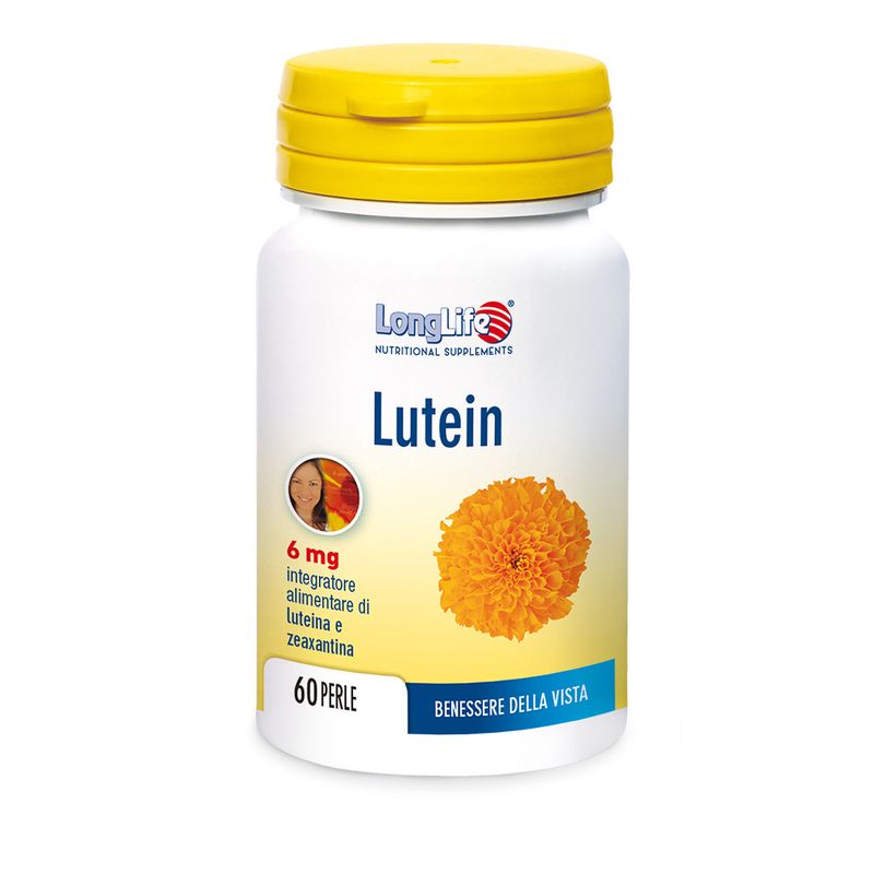 Longlife Lutein per il benessere della vista 60 perle-1