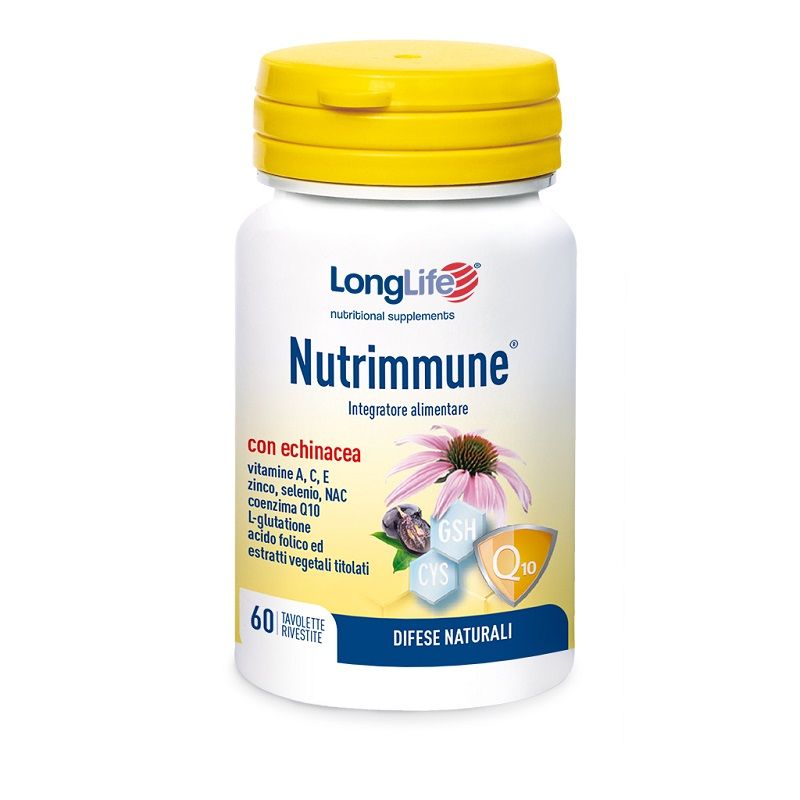 Longlife Nutrimmune per le difese naturali 60 tavolette-1