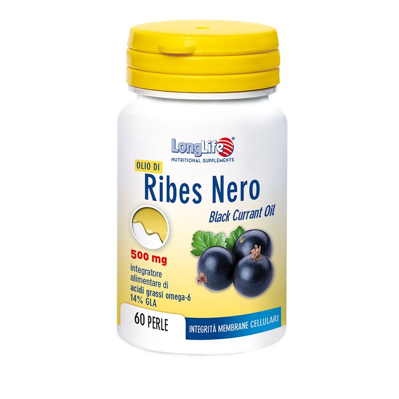 Longlife Olio di Ribes Nero integratore alimentare 60 perle-1