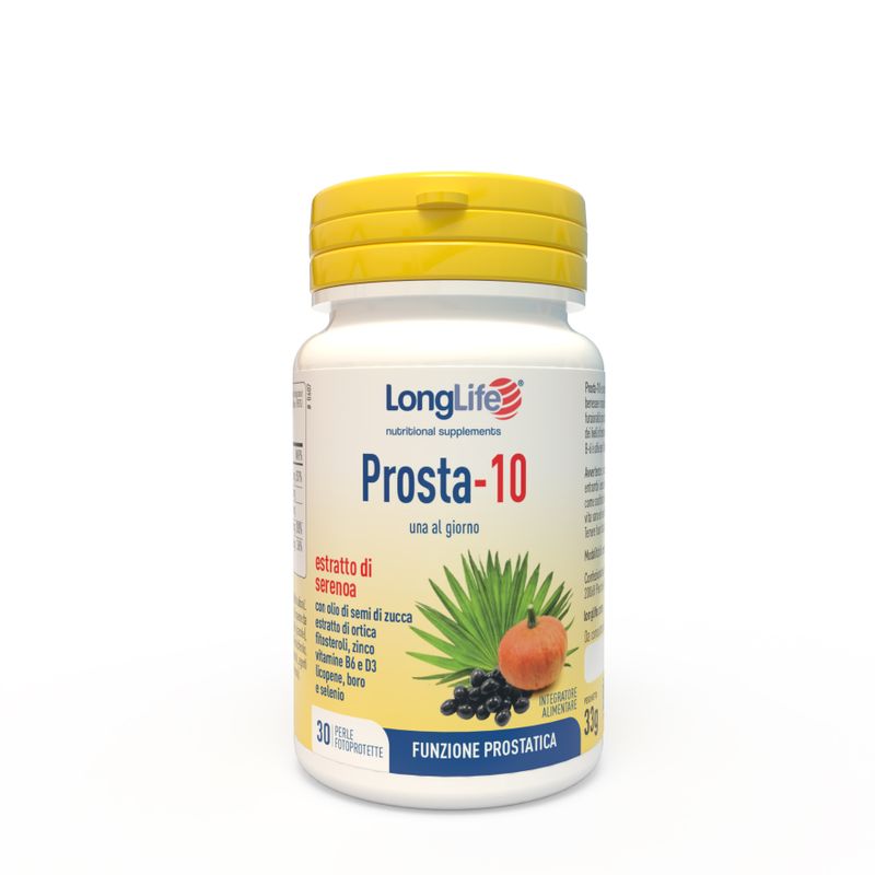 Longlife Prosta-10 per il benessere della prostata 30 perle-1