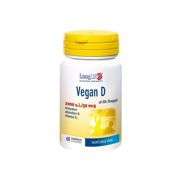 Longlife Vegan D 2000 U.I. 60 compresse-1