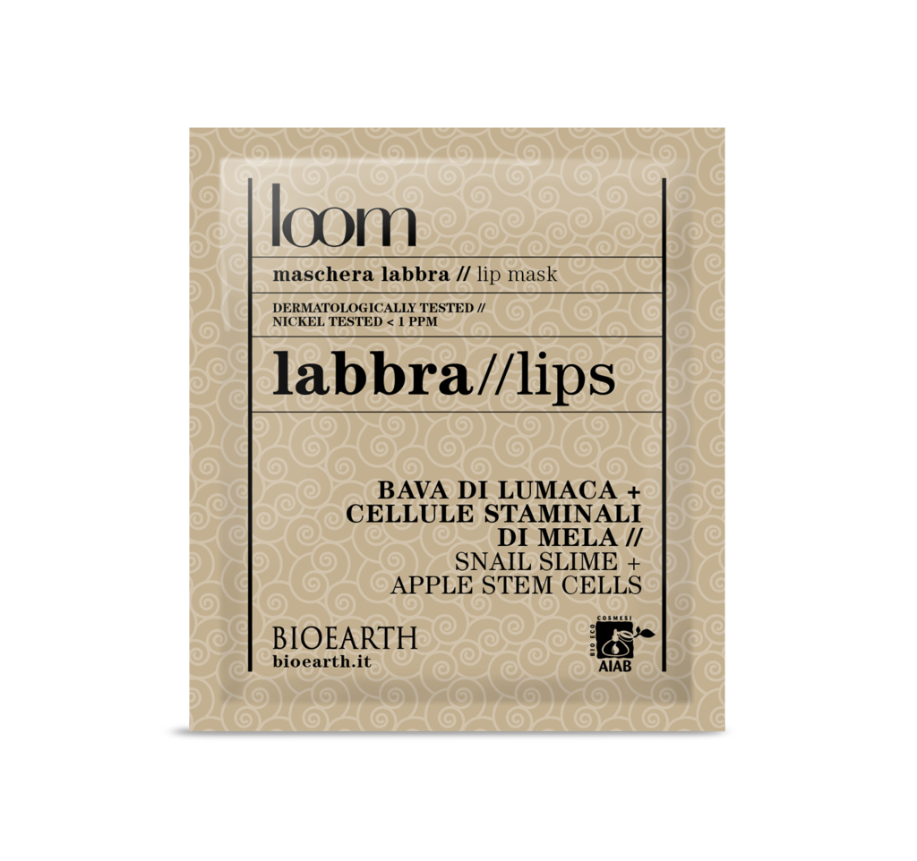 Bioearth Loom Maschera Labbra Bava Di Lumaca 3ml-1
