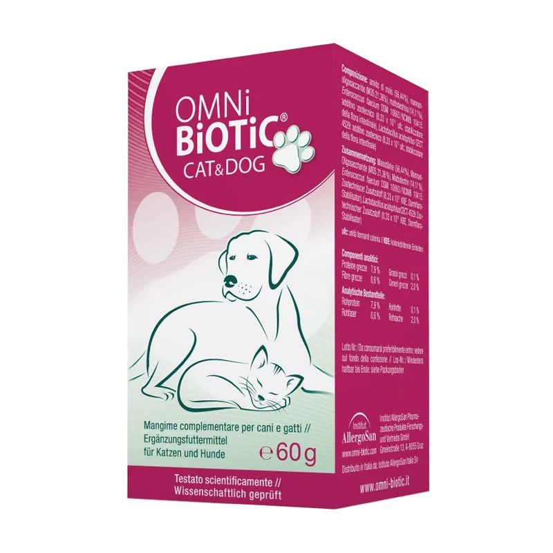 Omni Biotic Cat&Dog Mangime Complementare Per Cani e Gatti 60g-1