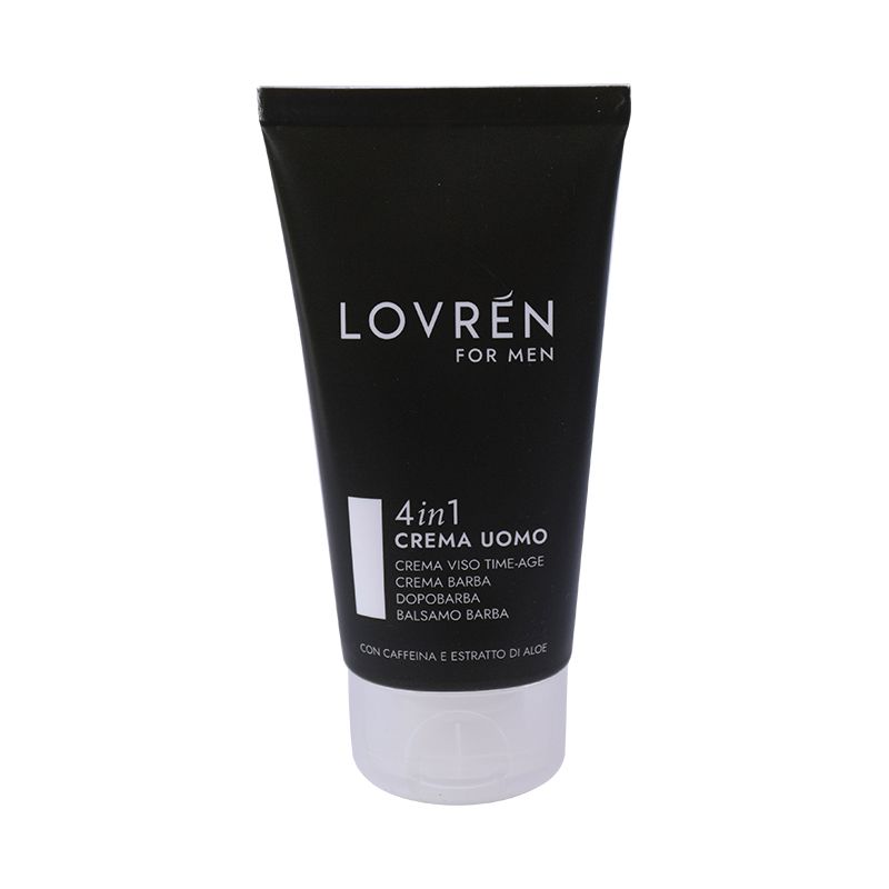 Lovren 4 in 1 Crema Viso Uomo Time age e dopobarba 50ml-1
