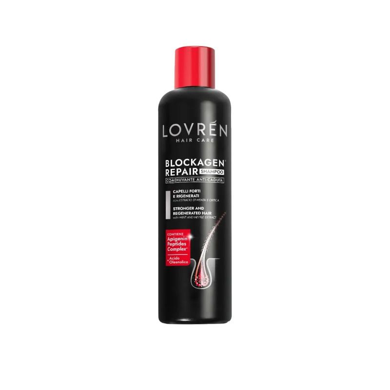 Lovren Hair Blockagen Repair shampoo anti-caduta 250ml-1