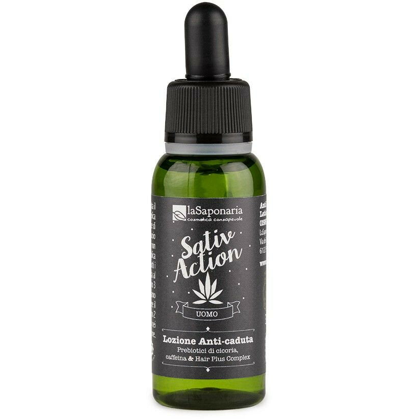 La Saponaria Sativaction Lozione Anticaduta capelli per uomo 30ml-3