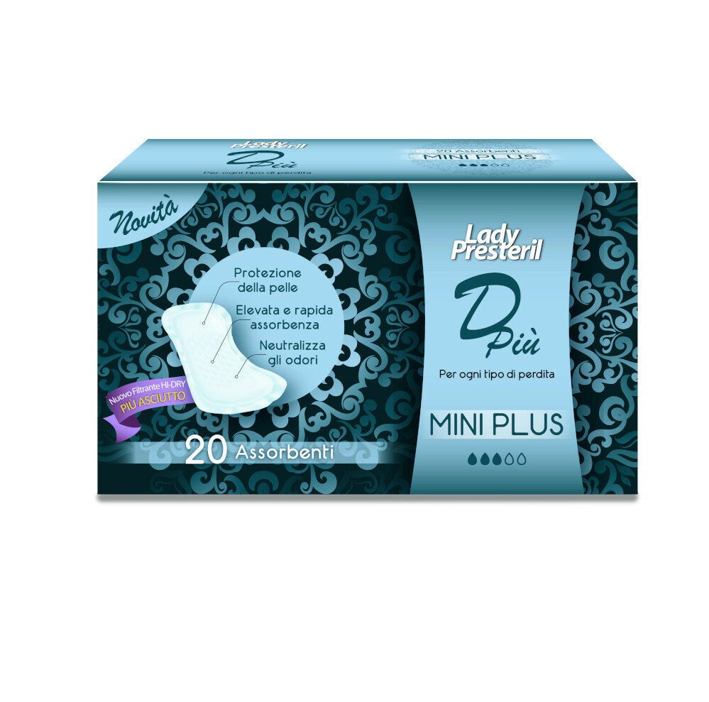 Lady Presteril Dpiù mini plus 20 assorbenti-2