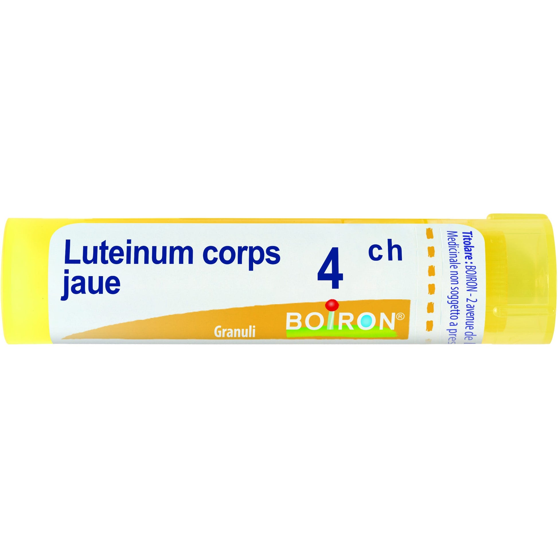 Boiron Luteinum Corps Jaune Granuli 04Ch Tubo 4g-1