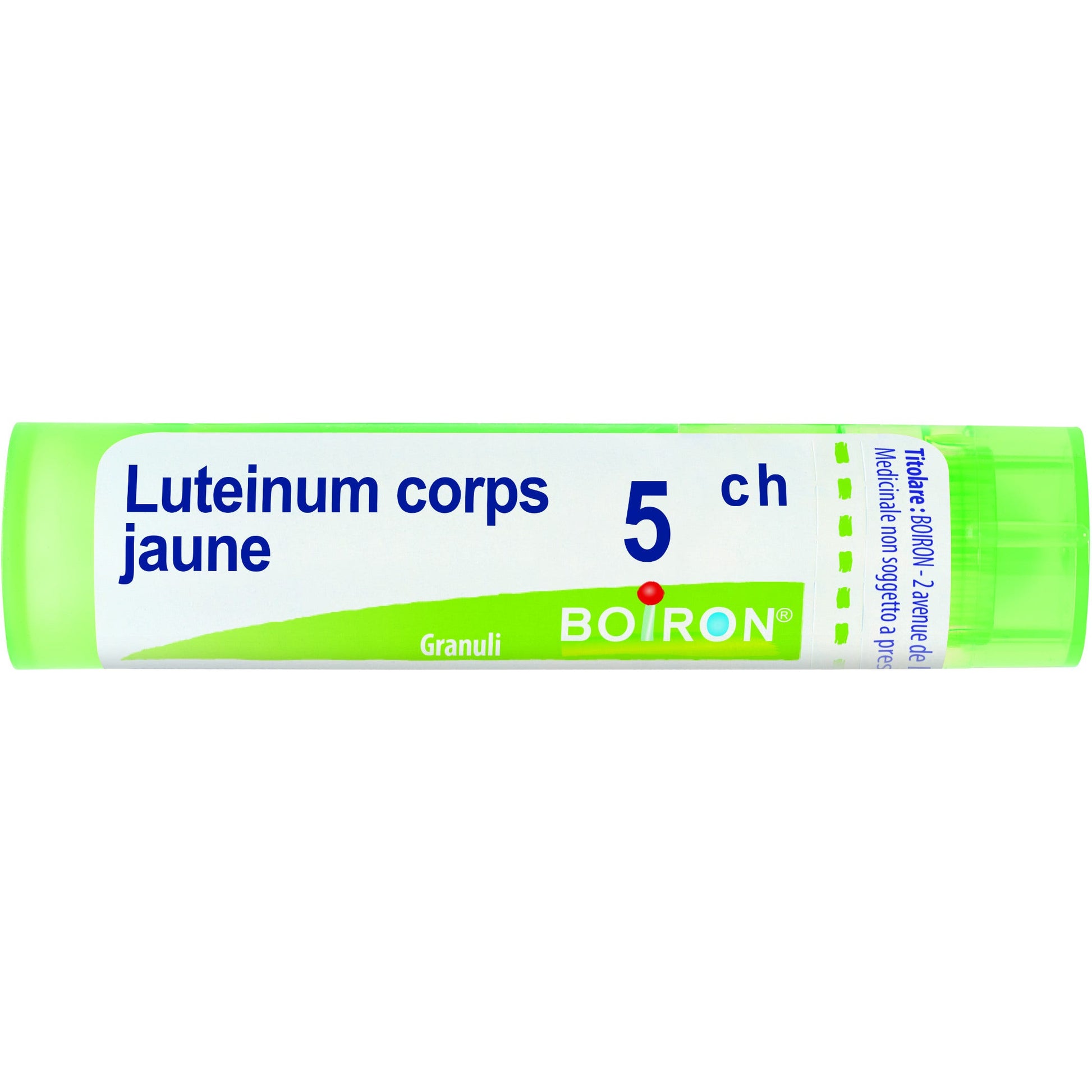 Boiron Luteinum Corps Jaune Granuli 05Ch Tubo 4g-1