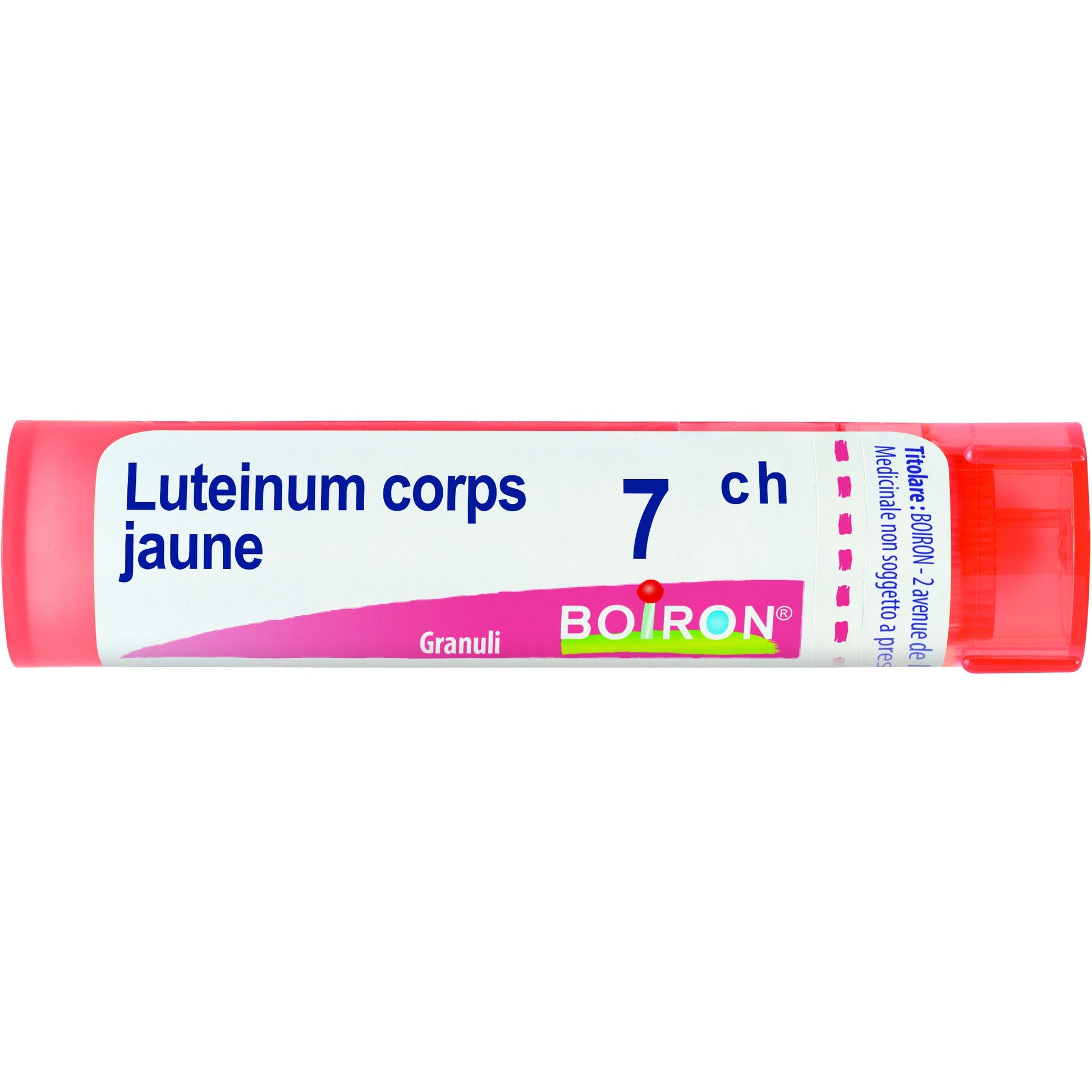 Boiron Luteinum Corps Jaune Granuli 07Ch Tubo 4g-1
