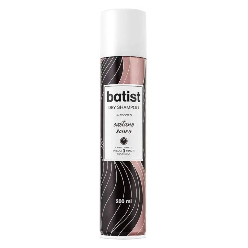 Batist shampoo secco per capelli colorati castano scuro 200ml-1