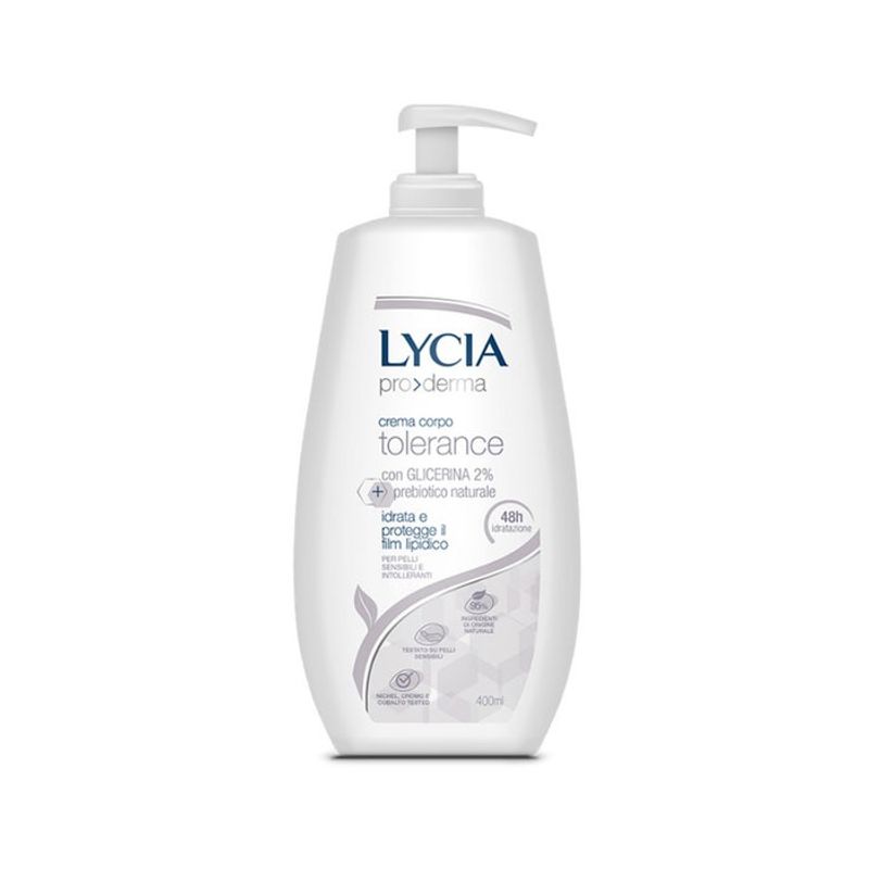 Lycia Proderma Crema Corpo Tolerance 400ml-1