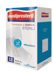 GARZA MEDIPRESTERIL 12/8 36X40-1
