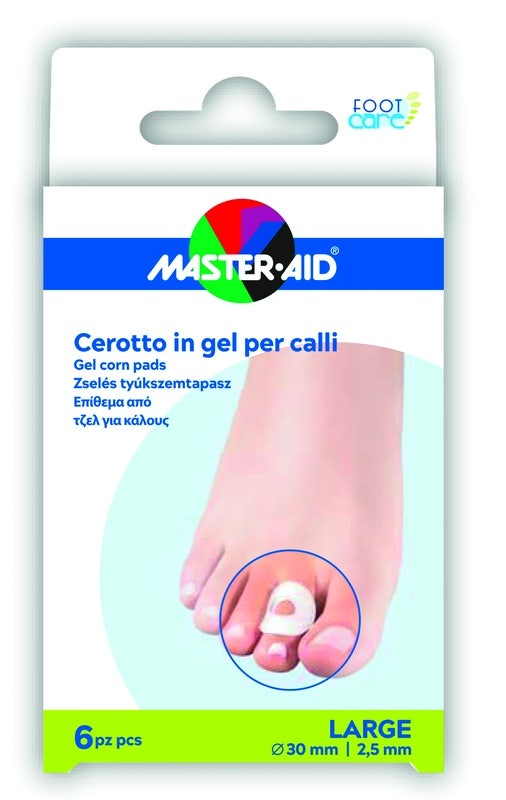 Master-Aid Foot Care Cerotto Gel Calli L 6 Pezzi-1