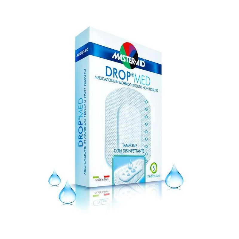 Dropmed Compressa Autoadesiva 10,5x20cm 5 Pezzi-1