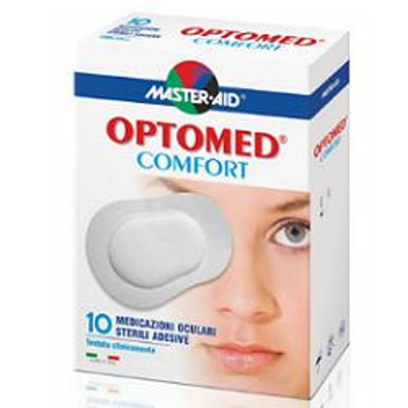 Master-Aid Optomed Comfort garza oculare medicata 10 pezzi-1