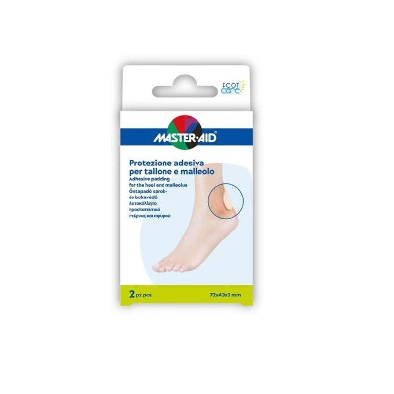 Master Aid Foot Care protezione per tallone e malleolo 2 pezzi-1