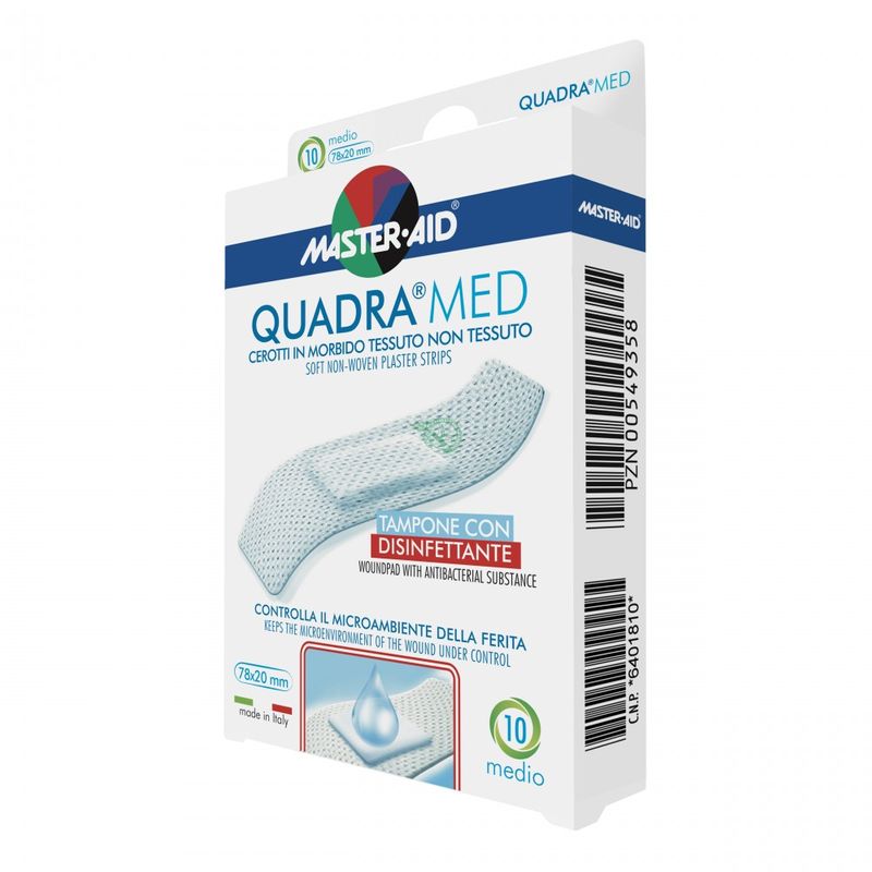 Master Aid Quadramed cerotto medio 10 pezzi-1