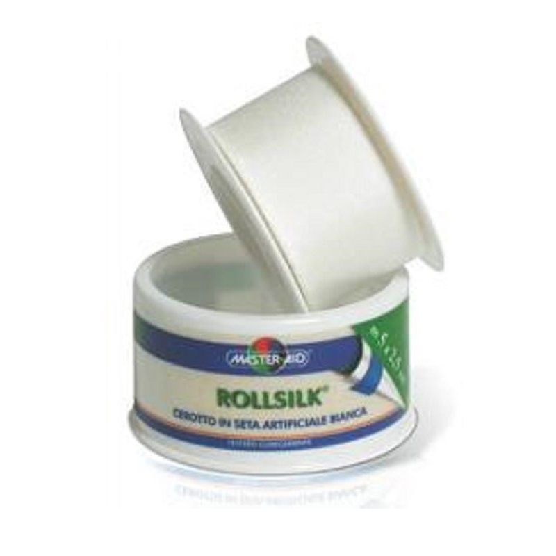 Cerotto Master-Aid Rollsilk seta 2,5 cm x 5 m-1
