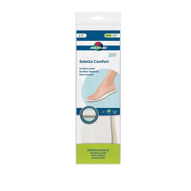 Master-Aid Foot Care Soletta Comfort ritagliabile 2 pezzi-1