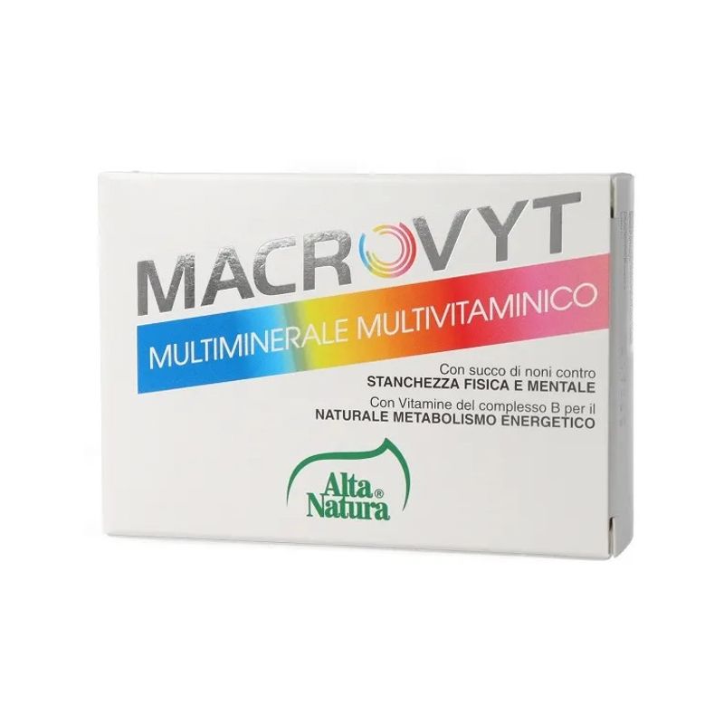 Alta Natura Macrovyt Multiminerale Multivitaminico 30 Compresse-1