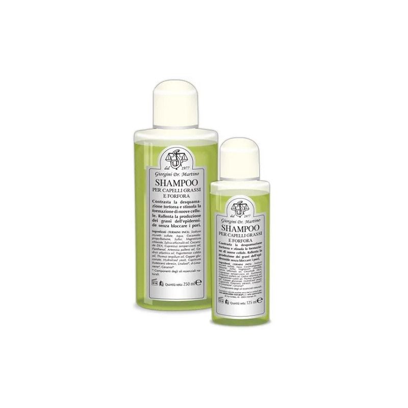 Dr Giorgini Shampo Capelli Grassi E Forfora 125ml-1