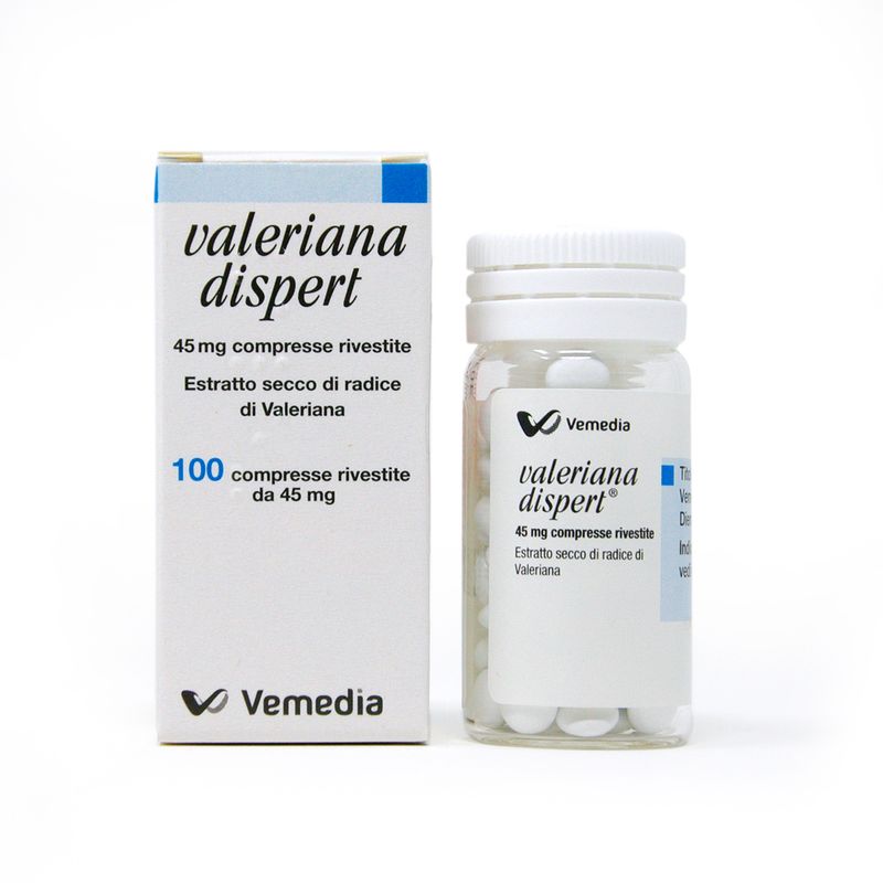 Valeriana Dispert 100 compresse rivestite 45mg-6