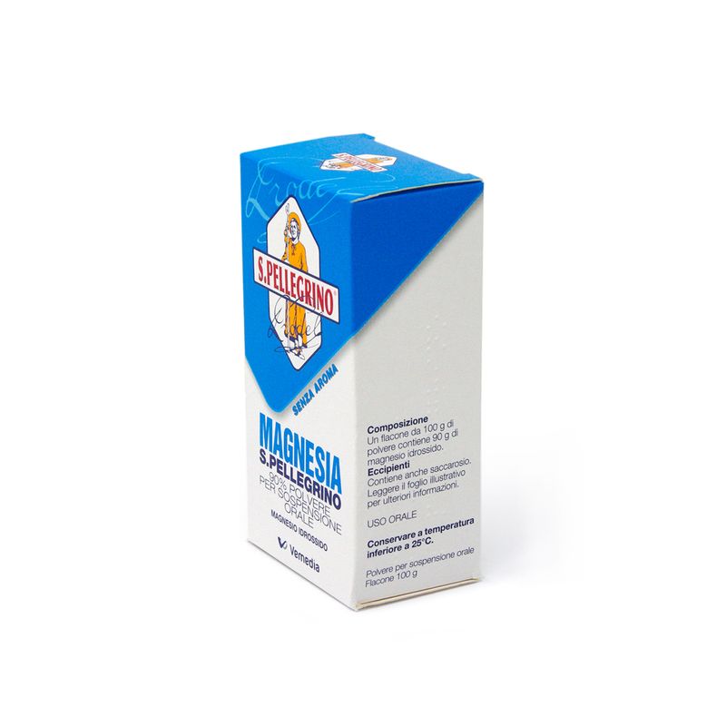 Magnesia San Pellegrino 90% Polvere Effervescente Senza Aroma 100 g-4