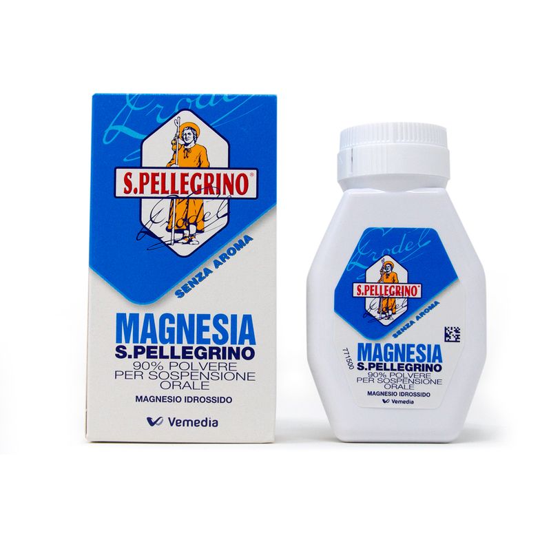 Magnesia San Pellegrino 90% Polvere Effervescente Senza Aroma 100 g-9