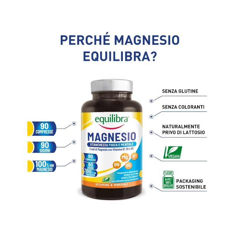 Equilibra Magnesio Integratore 90 Compresse-3