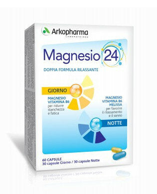 Arkopharma Magnesio 24 Giorno Notte 30+30 capsule-2