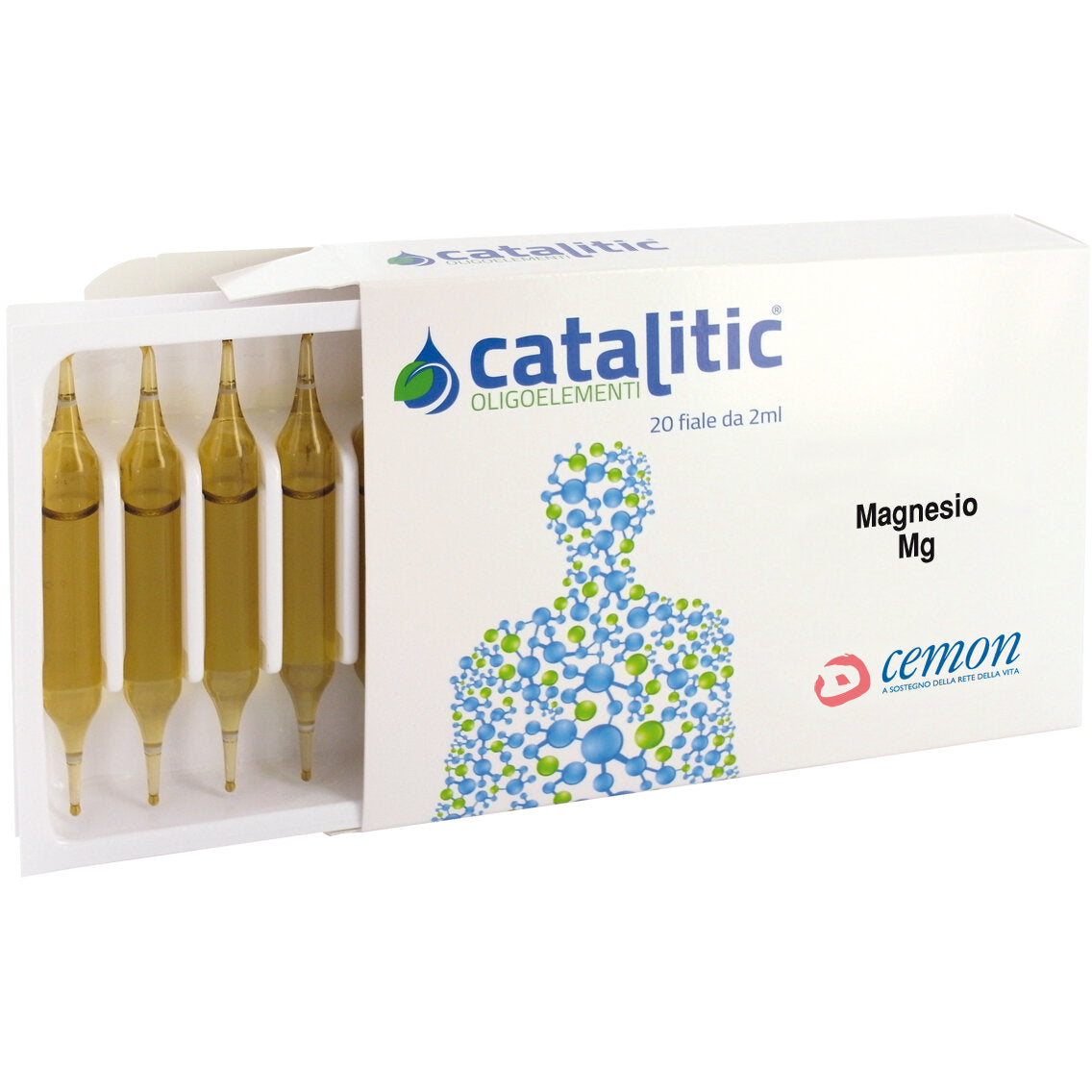 Cemon catalitic oligoelementi soluzione Magnesio Mg 20 fiale da 2ml-2