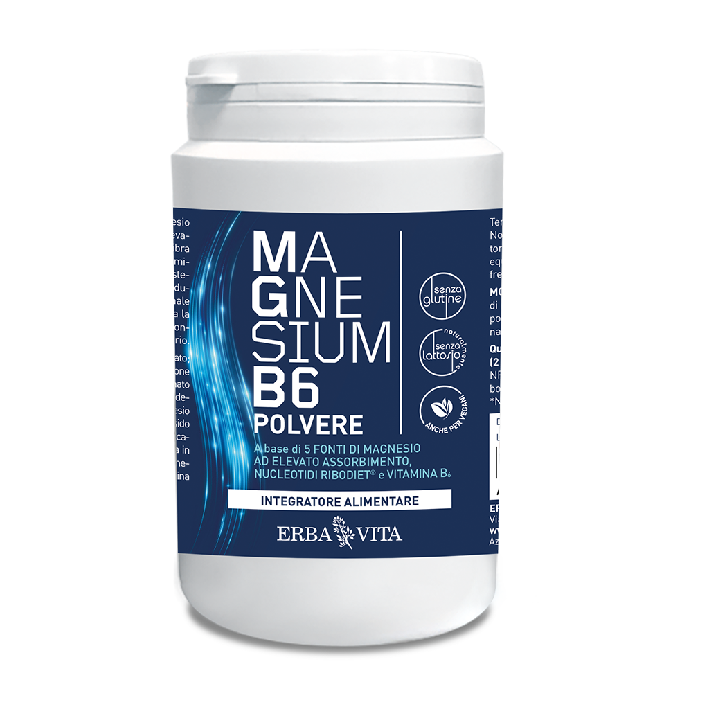 Erba Vita Magnesium B6 Polvere 200g-1