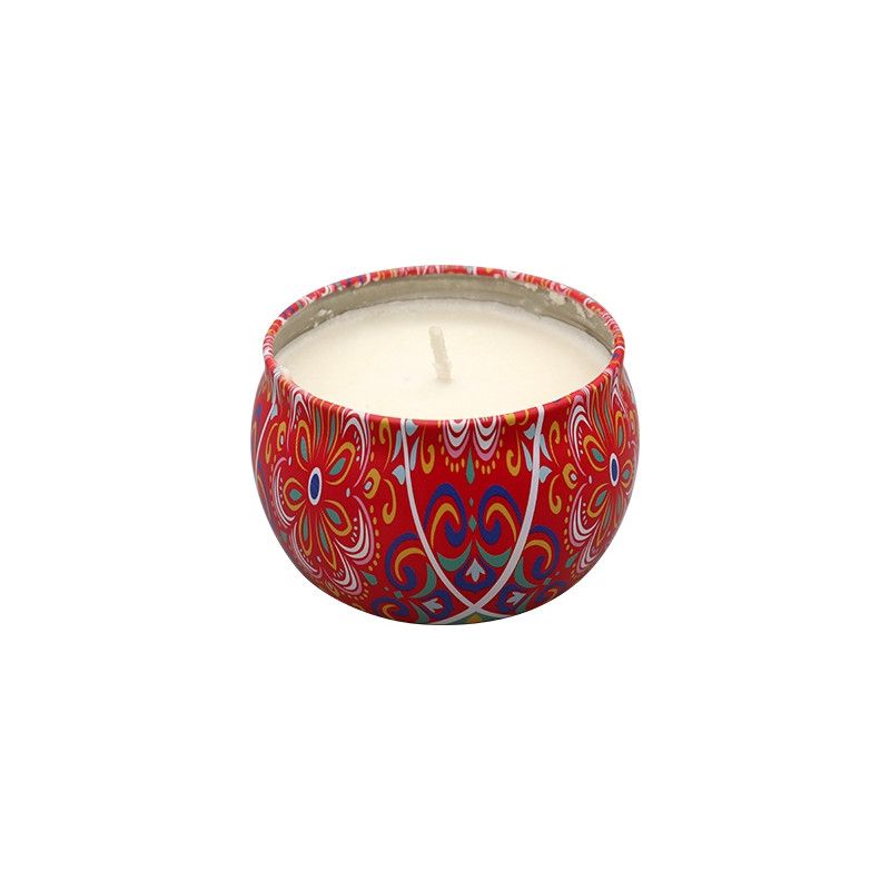 Le Maioliche Candela Fire Red-2