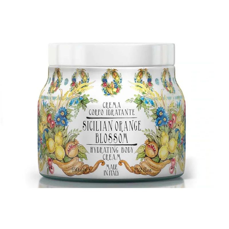 Le Maioliche Crema Corpo Idratante Sicilian Orange Blossom 450ml-1