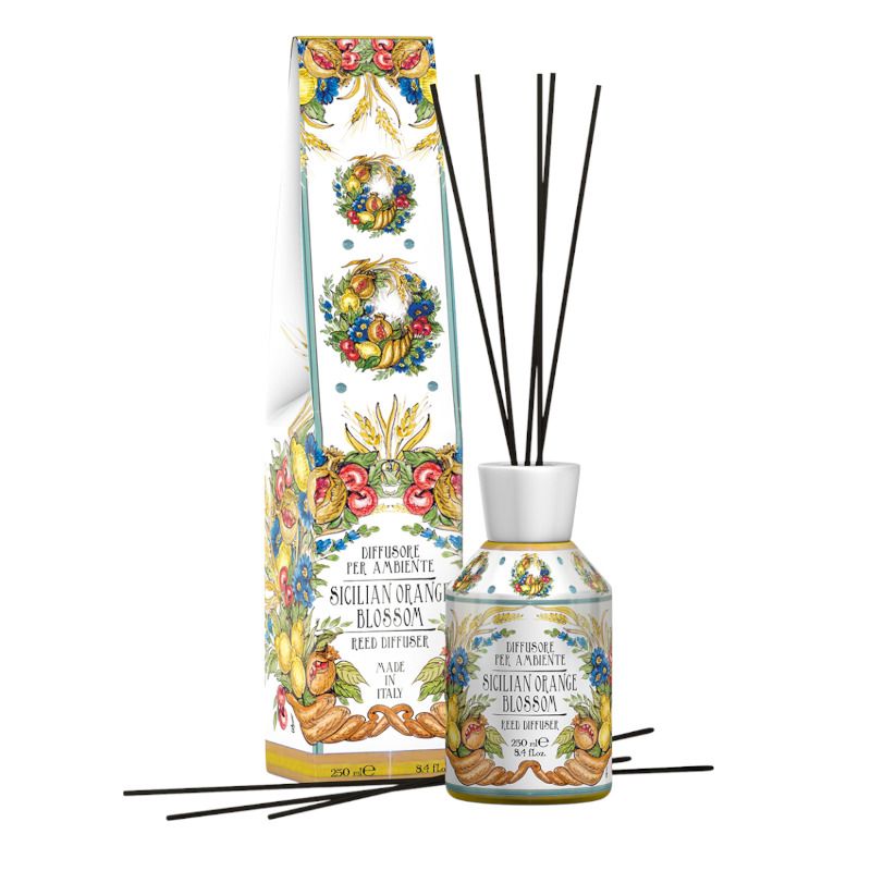 Le Maioliche Orange Sicilian diffusore per ambienti a bastoncino 250ml-1