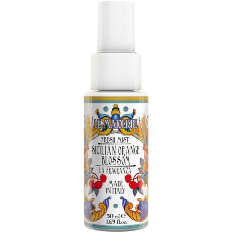 Le Maioliche Spray Igienizzante Mani Sicilian Orange Blossom 50ml-1
