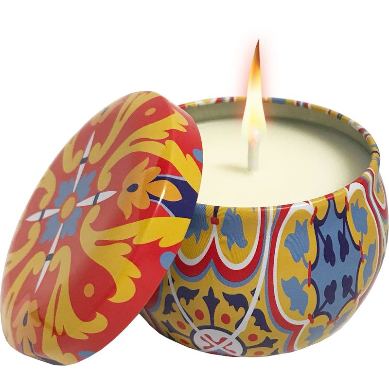 Le Maioliche Candela Dark Yellow-1