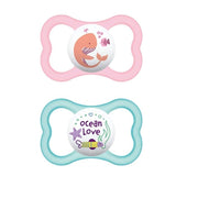Mam Air Succhietti in silicone bimba 6+ mesi-1