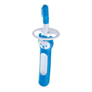 Mam Massaging Brush spazzolino per la pulizia della cavità orale del bambino 3+ mesi colore azzurro-1