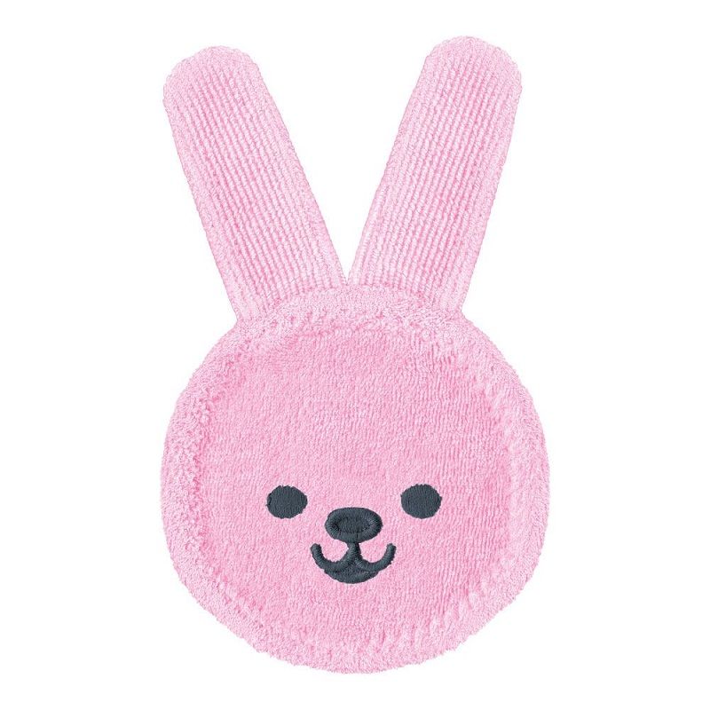 Mam Oral Care Rabbit Guanto bimba in microfibra per la pulizia della cavità orale 0+ mesi-1
