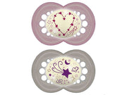 Mam Original N 16Mesi+ Succhietti Silicone Doppio Neutro-1