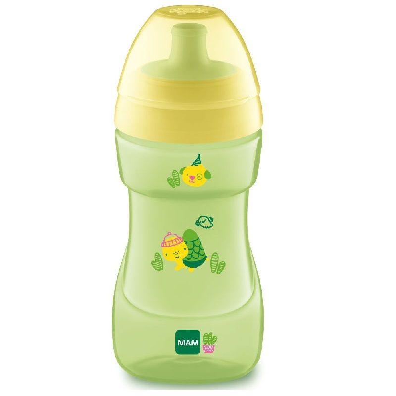 Mam Sports Cup Tazza Antigoccia Colore verde 12+ mesi 330ml-1